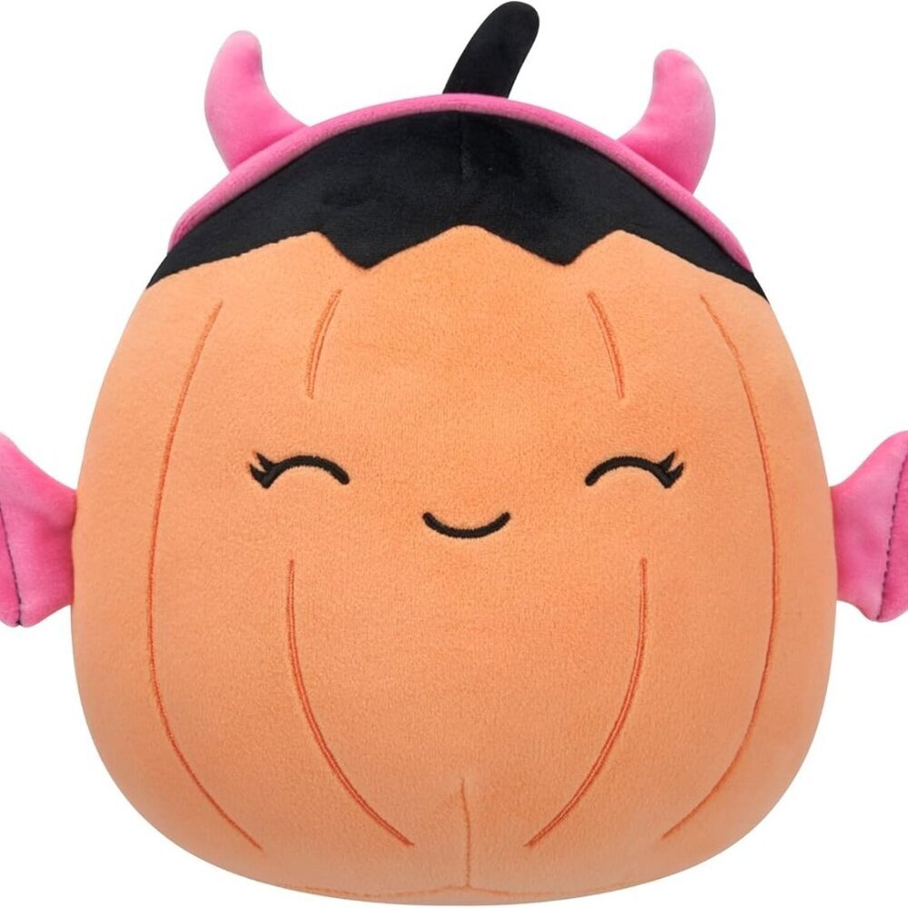 Original 8-Inch Margie Pumpkin in Pink Devil Costume - Official Jazwares Hallowe